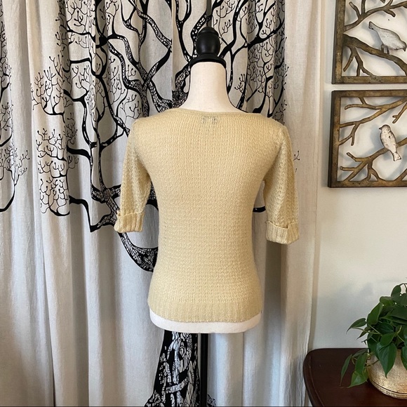 Susina Delicate Vintage Inspired Feminine Sweater - Picture 3 of 7